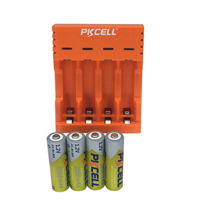Caricabatterie Ricaricabile PKCELL PK-8146 per <span class=keywords><strong>Batterie</strong></span> <span class=keywords><strong>AA</strong></span> <span class=keywords><strong>e</strong></span> <span class=keywords><strong>AAA</strong></span> con 4 <span class=keywords><strong>Batterie</strong></span> Ricaricabili NiMH <span class=keywords><strong>AA</strong></span> da 2800mAh - Product Image 4
