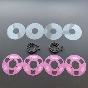 Metal Cassette Metal Reel Disc <b>DIY</b> <b>Kit</b> Anti Slip Positioning Hub Film Open Reel Tape Modification Accessory Vintage Audio Hob - Product Image 4