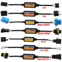 Decodificador Canbus LED de Alta Calidad XOVY H1 H3 H4 H7 H11 H8 H9 H13 9004 9005 9006 9007 para Faros Delanteros LED