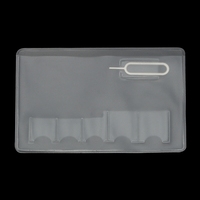 Sac de rangement Portable pour cartes SIM, Micro broches Nano pour stockage des cartes mémoire et support de cartes SIM