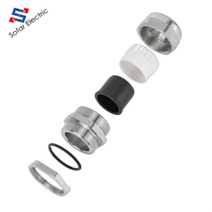 IP68 <span class=keywords><strong>CE</strong></span> aprobado M80 M88 M100 Metal <span class=keywords><strong>Cable</strong></span> prensaestopas tuerca de bloqueo Alambre de acero inoxidable Conector de <span class=keywords><strong>cable</strong></span> para exteriores - Product Image 4