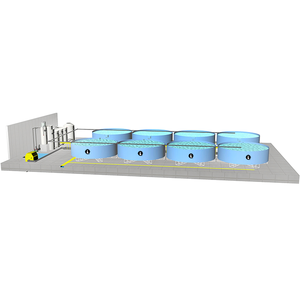 Nouveaux réservoirs de poissons ferme aquaculture grand système complet de pisciculture équipement de cage de pisciculture - Product Image 4