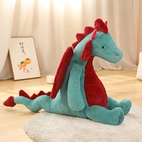 Jouet de bébé OEM, 50 cm, peluche douce, dinosaure, Dragon en peluche