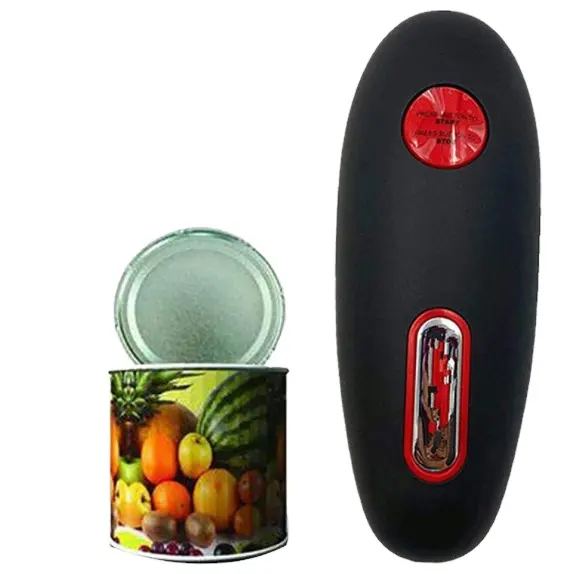 Electric Can Opener Open Your Cans with A Simple Push of Button No Sharp Edge Food-Safe and Battery Operated can opener