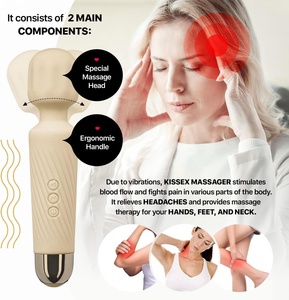 Vibratore G-spot femminile, massaggiatore adulto con <span class=keywords><strong>20</strong></span> modalità di vibrazione e 8 velocità, adatto per giocattoli sessuali femminili o Partner - Product Image 4