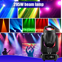 Projecteurs de scène 295W 20 canaux pour ampoule RGBW Hernia DMX512 Double Prisme Stroboscope Ultra Haute Vitesse DJ Boîte de Nuit