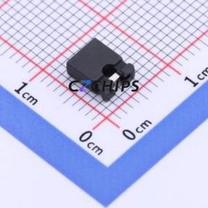M254D-02-060-B Shorting Cap / Jumper Cap P=2.54mm Connector ( Pitch: 2.54mm ) - Product Image 2
