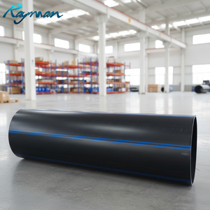 Tuyau en PEHD PE100 de grand diamètre 400mm 500mm 800mm 900mm 1000mm 1200mm 1400mm 1600mm – <span class=keywords><strong>Tube</strong></span> en plastique HDPE - Product Image 6