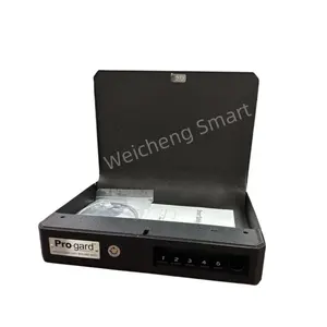 Populaire Hoge Kwaliteit Draagbare Slimme Digitale Nummer Lock Box Verborgen Safe Safe Safe Box Elektronische Kluis Voor Autoritten
