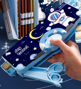 BEYOND Plastic Multifunction Mechanical <strong>Pencil</strong> Box,magnet School Kids <strong>Automatic</strong> Magnetic <strong>Pencil</strong> <strong>case</strong> With Scissor Sharpener - Product Image 3