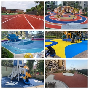 Gránulos de Caucho EPDM SBR para Pavimentación, Superficie Impermeable Antideslizante para Parques Infantiles, Pistas de Atletismo - Product Image 6