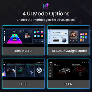 Junsun-Radio multimedia con GPS para coche, dispositivo inalámbrico con Android, CarPlay, para <span class=keywords><strong>BMW</strong></span> Serie 5, E60, E61, E63, E64, E90, E91, E92, 2004-2012 - Product Image 2