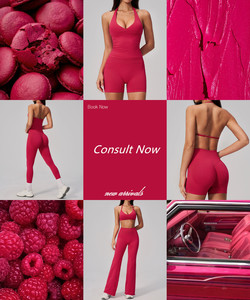 Leggings Deportivos de Cintura Alta para <span class=keywords><strong>Mujer</strong></span>, con Logotipo Personalizado, Transpirables, Sin Costura Delantera, Efecto Levanta Glúteos, para Yoga - Product Image 4