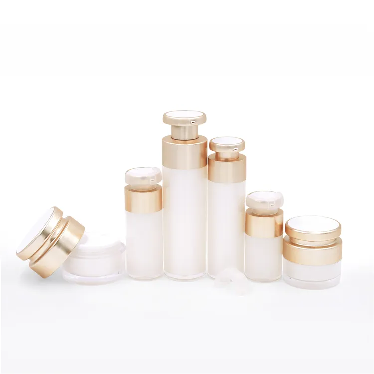 Easy Open End Empty Squeeze Cream Pump Plastic Bottle Cosmetic Packaging Container Perfume Lotion Convenient Squeezing Action