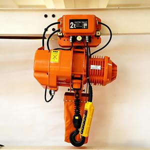 Alat Angkat Rantai Listrik Tugas Berat Grosir Baru 5 Ton Kontrol Jarak Jauh Proteksi IP54 380V untuk Bengkel - Product Image 1