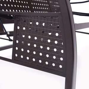 Kursi Ayun Goyang Luar Ruangan Modern Tiga Dudukan VANGARDEN, Kursi Santai 3 Seater, <span class=keywords><strong>Hammock</strong></span> Rumah dengan Garansi 2 Tahun - Product Image 6