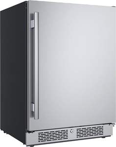 Refrigerador bajo encimera NUELEAD NE-355 eléctrico, refrigerado por aire, con pantalla digital, 130L, de acero inoxidable, para uso doméstico y comercial. - Product Image 6