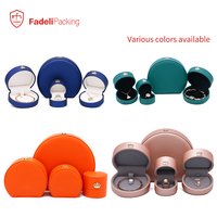 FADELI EMBALLAGE Usine En Gros De Haute Qualité En Cuir PU Bracelet Anneau Pendentif Collier Bijoux Boîte D'emballage