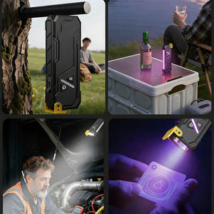 Nuevo Producto: Linterna EDC Multifunción con Cambio de Color RGB, Carga USB, Clip Magnético y Luz de Ambiente - Product Image 4