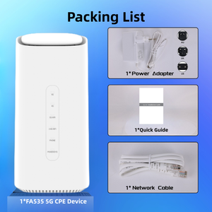 MegaTower Indoor 5G CPE ESIM Router con WiFi6 y tarjeta SIM 3600Mbps Modo dual <span class=keywords><strong>SA</strong></span> NSA para negocios y oficina - Product Image 6