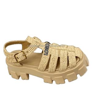 Sandalias de Plataforma de Diseño de Alta Gama para Mujer, Calzado Casual de Verano con Plataforma Elevadora para Aumentar la Estatura, Zapatos de Playa - Product Image 2