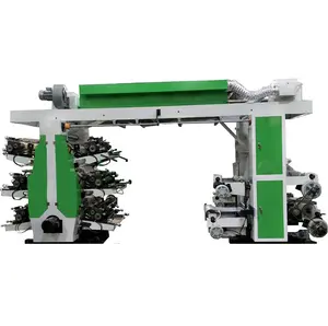 mini inline flexo printing machine single colour 2 color carton flexo printing machine