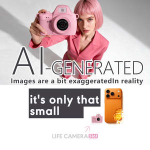 Cámara CCD S161 tipo Pulgar, 1.47 Pulgadas, 2K HD, Cámara Deportiva Portátil, Pequeña Cámara Fotográfica Retro, Cámara Telescópica con Collar - Product Image 2