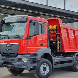 Nouveau modèle 2022 pour TGS 33.400 6x4 Euro 5 Camion benne basculante diesel poids lourd à conduite à gauche avec caméra de recul Capacité de charge 31-40T - Product Image 1