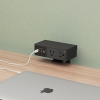 JOYE 65W 15A 125V USB Güç Soketi, 2AC Prizli Masaüstü Güç Şeridi, Ofis Çalışma Alanı Konferans Masası için