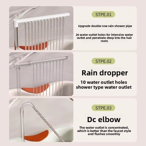 Inflatable Hair Washing Basin Pregnant women and elderly bed portable shampoo basin - Product Image 6