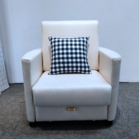 Leders ofa billig Functional Cum Bed Klapp sofa Einzels itz Sessel