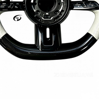 Volant de voiture en bois de noyer noir piano adapté aux Mercedes W223 C213 C238 W463 W464 W222 C217 CLS C257 W205 C63 AMG