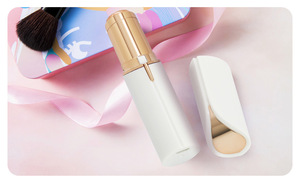 Juego de maquillaje, lápiz de cejas eléctrico, maquillaje indoloro, removedor de vello de cejas, Mini afeitadora, pluma removedora de vello corporal portátil para mujer - Product Image 5