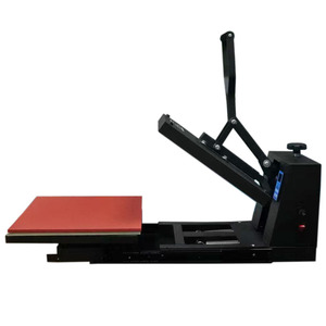 Hot Sale 38*38cm Digital Flat Retractable Heat Press Machine Manual T-<b>shirt</b> Clothing Transfer Equipment TM22138 High Power Heati - Product Image 6