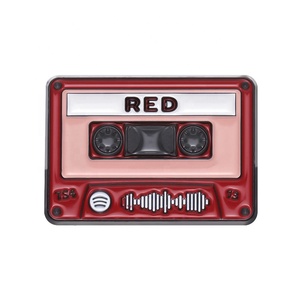 Tùy Chỉnh Mạ Vàng Thiên Thần Theo Chủ Đề Âm Nhạc Mix Băng Huy Hiệu Pin Cứng Và Mềm Mại Màu Sắc Lưng Kim Loại Thủ Công Mỹ Nghệ Cho Trang Trí Nội Thất Giáng Sinh - Product Image 1