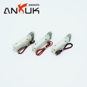 Vanne solénoïde directionnelle ANRUK <span class=keywords><strong>SY7220</strong></span> AC110V 3/8 BSP 5 ports pour chaîne de montage automobile - Product Image 6