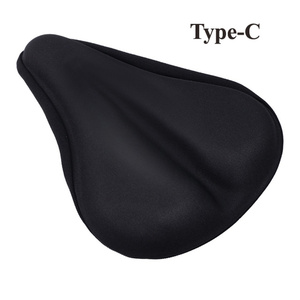 YOUME – sièges de vtt en GEL de Silicone éponge de vélo 3D souple, housse de selle de vélo, coussinet de coussin imperméable, sièges de vélo universels - Product Image 6