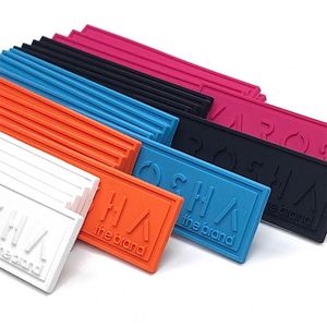 ไม่มีขั้นต่ำในการสั่งซื้อ  โลโก้หมวก PVC นิ่มแบบ 3 มิติ  ป้าย PVC แบบนูนลายตามสั่ง  พวงกุญแจพร้อมแผ่นยาง - Product Image 3