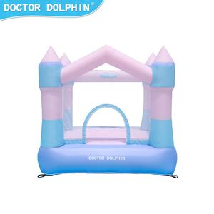Doctor Dolphin Pink Bounce House <span class=keywords><strong>Petit</strong></span> <span class=keywords><strong>trampoline</strong></span> gonflable pour tout-petits Videur gonflable d'intérieur avec souffleur Videur à usage domestique - Product Image 2