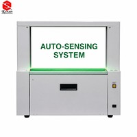 Machine d'emballage automatique KUNJIN pour fleurs, cartes de visite, étiquettes suspendues, quincaillerie, légumes, plantes, boîtes à collation