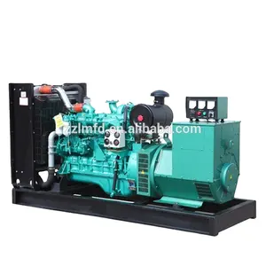 Produsen Generator Diesel dengan set Generator daya listrik sunyi 200kw /250 kva oleh mesin terkenal Tiongkok untuk dijual