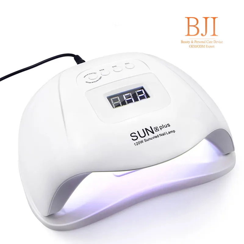 SunX Plus120wポリッシュドライヤーマシンLEDランプネイルネイルUVランプネイルの製造卸売