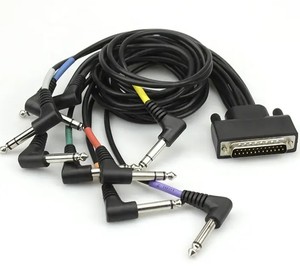 DB25 đến 1/4 inch trống 6.35 kết nối âm thanh và video cáp nhạc cụ sản phẩm Cáp - Product Image 5