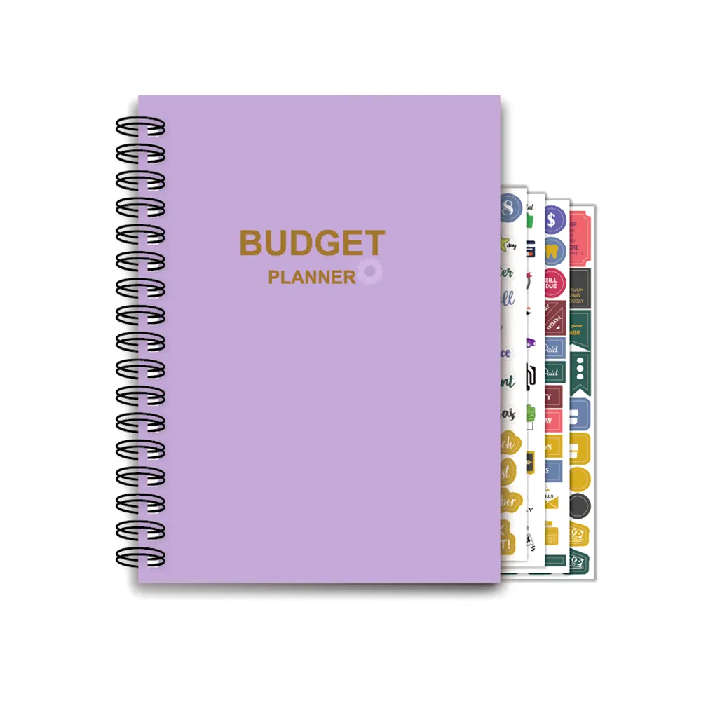 Taccuino promozionale rilegatura Sprial A5 Business weekly planner Diary Coil dials quaderni con logo personalizzato