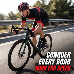 Bicicleta de Carretera <span class=keywords><strong>Twitter</strong></span> Carbon con Grupo Inalámbrico Wheeltop Eds Tx 2 de 12 Velocidades, Bicicleta de Carreras de Alta Velocidad para Ciclismo de Carretera - Product Image 1