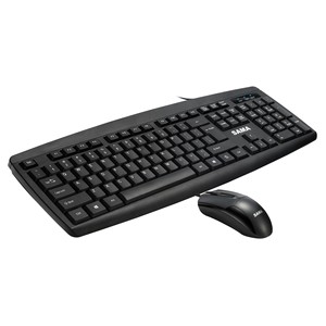 SAMA GT200 Wired USB <b>Keyboard</b> <b>Mouse</b> Combo 104 Keys English Multimedia Function Keys - Product Image 3