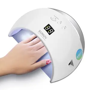 Professionnel Portable SUN6 SUN UV LED LAMPE À ONGLES Gel À Ongles À Séchage RAPIDE 48W avec poignée Nail Art Salon Machine De Durcissement