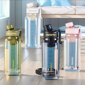 New Arrival Bottle <b>Large</b> Capacity Portable Fancy Plastic Water <b>Cup</b> for Advertising - Product Image 4