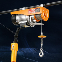 Mini-treuil électrique domestique, petit équipement de levage, machine de levage 12m 220V, treuil à câble électrique de qualité
