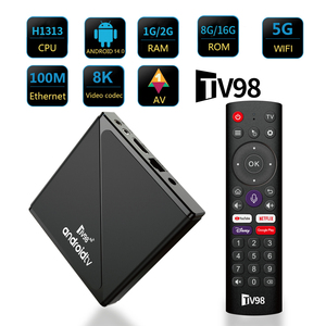 TV98 ATV PRO <span class=keywords><strong>IPTV</strong></span> STB Reproductor Multimedia de Transmisión 8K, Decodificador Premium con Google Android 12, TV Box Universal para Europa, Francia y Alemania - Product Image 2